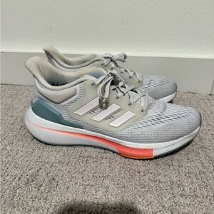 Adidas Women's Gray and Pink Athletic Shoes